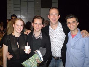 Josie Whittlesey, David Jenkins, Christopher Burns and Michael Crane Photo